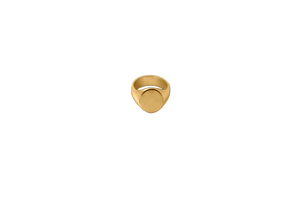 Oval signet