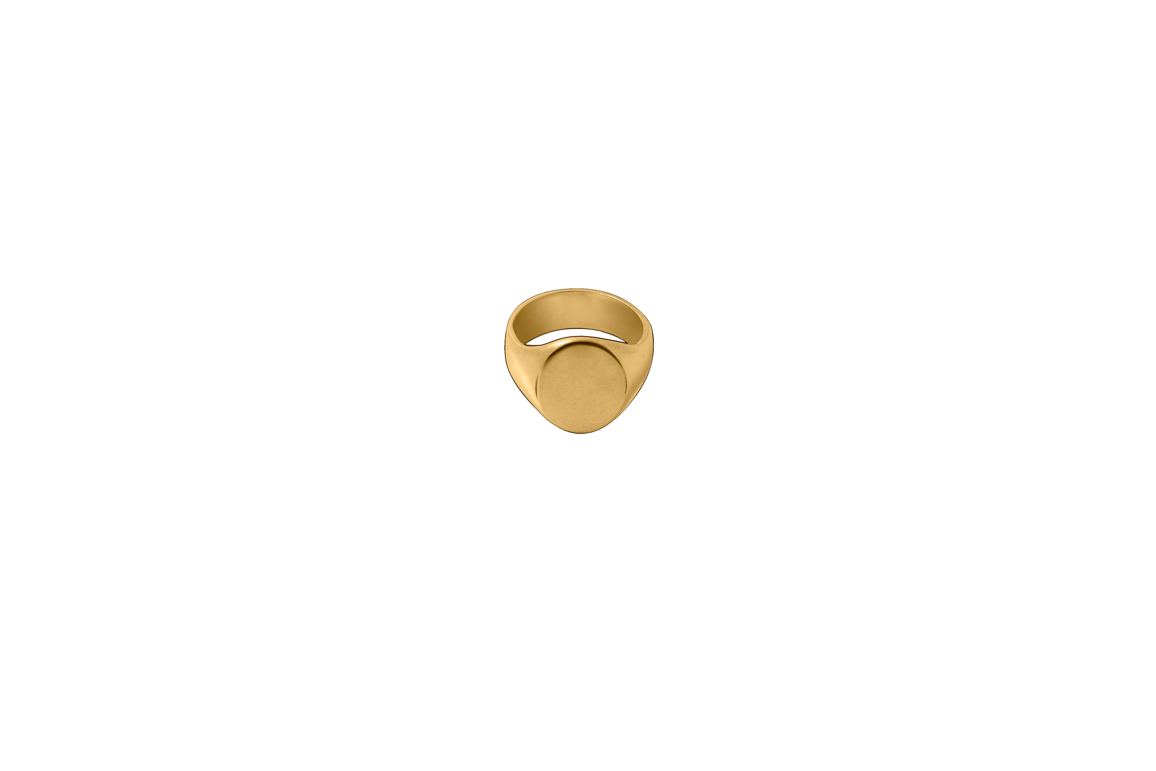 Oval signet